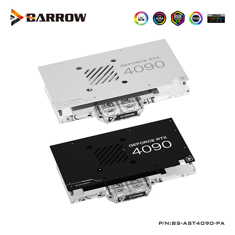 Rtx 4090 Water Block - Barrow GPU-Wasserblock für ASUS TUF/Strix RTX