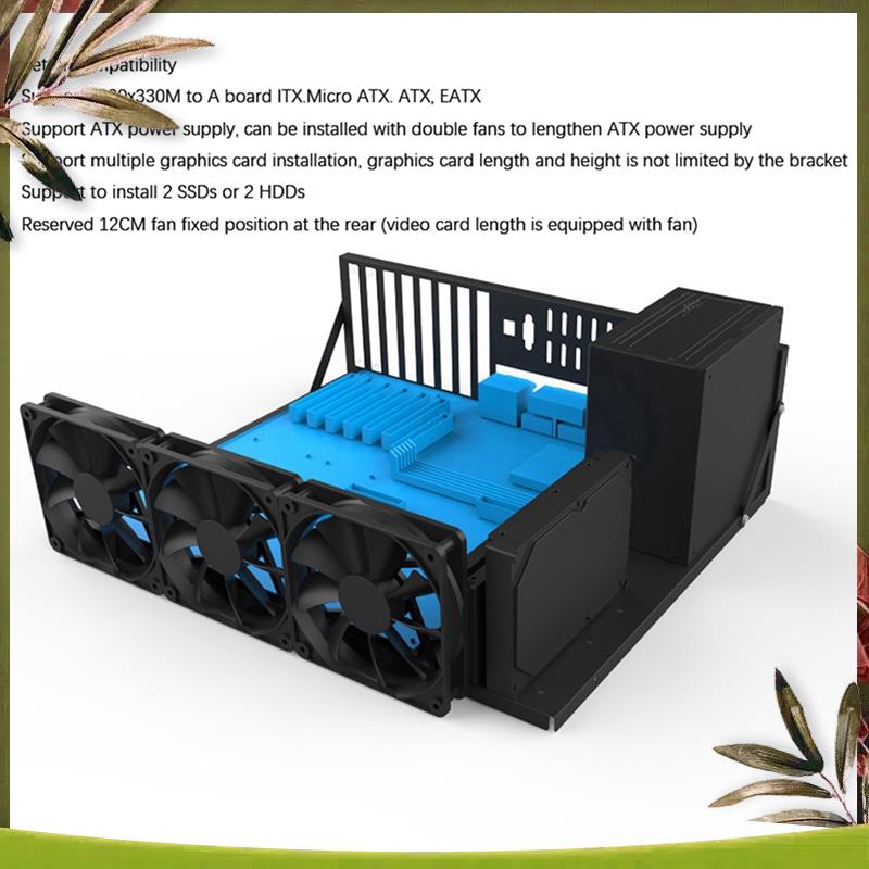 Neu-3X Bergbau Rahmen Bergbau  – Gpu Mining Rig Frame 8 Gpu Bewertung und Preis