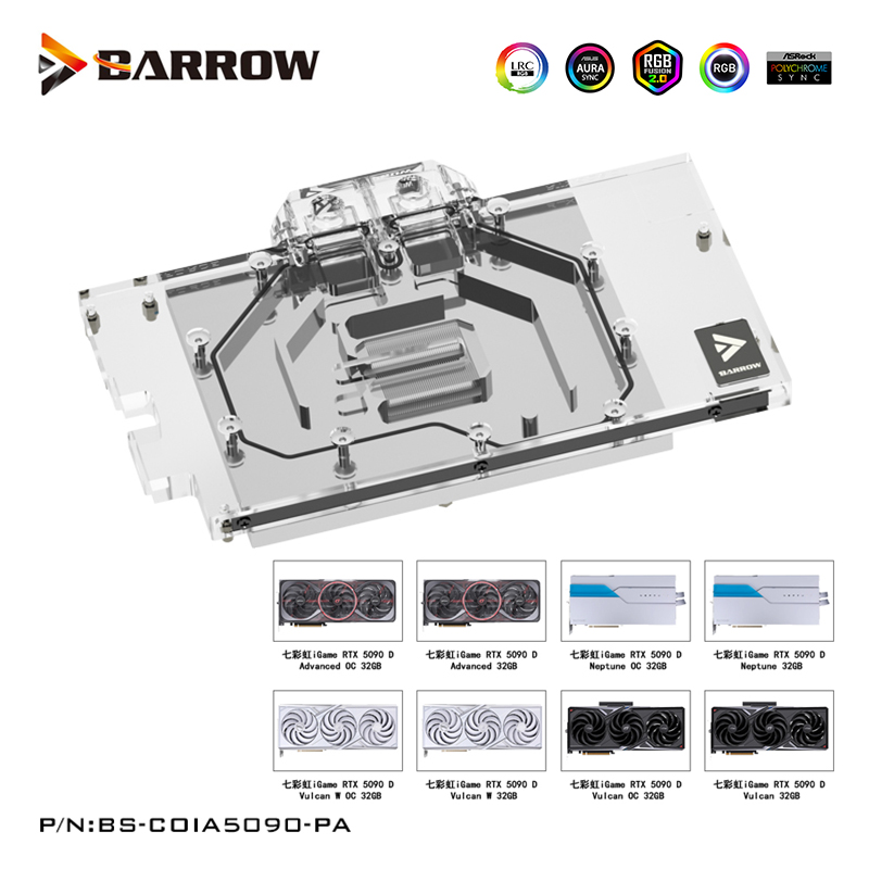 Barrow GPU-Wasserblock für die – Rtx 5090 32Gb Bewertung und Preis