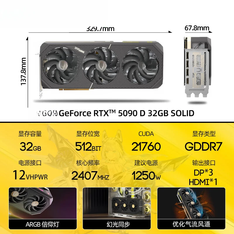 GeForce RTX 5090 D 32GB SOLID  – Rtx 5090 32Gb Bewertung und Preis