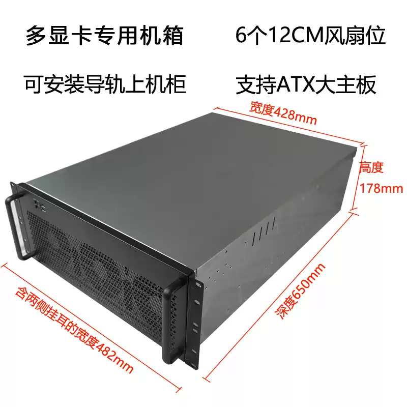 4U Multi-Grafikkarten-Gehäuse  – Server Gpu Chassis 4U Bewertung und Preis