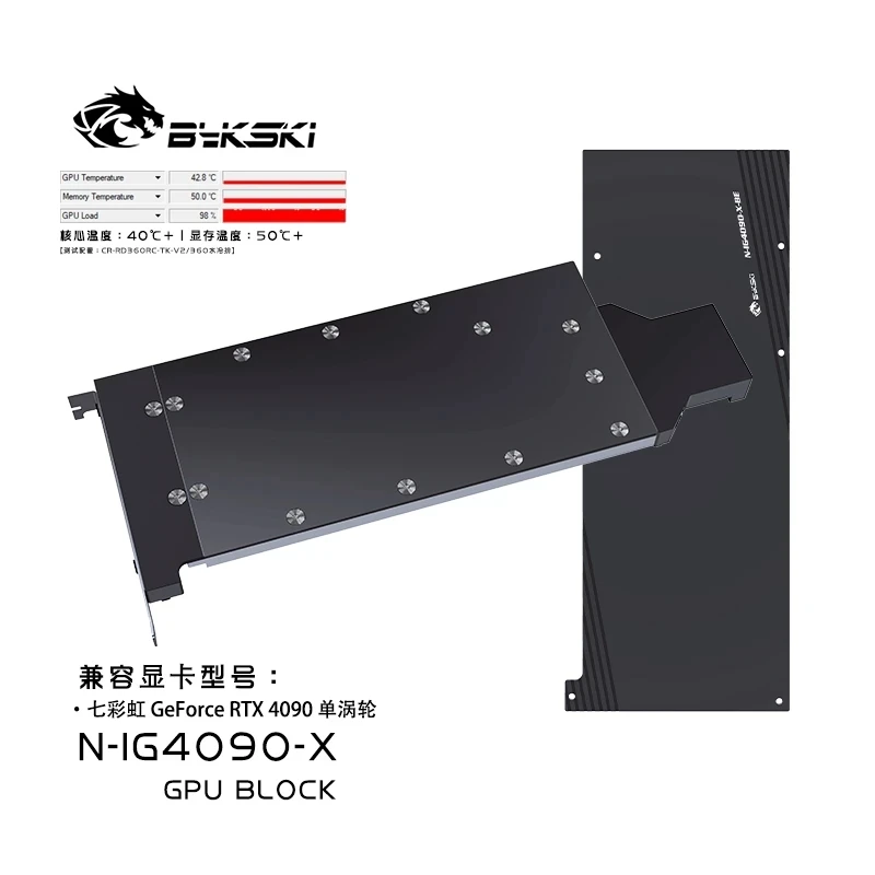 Bykski GPU-Wasserblock für Col – Rtx 4090 Water Block Bewertung und Preis